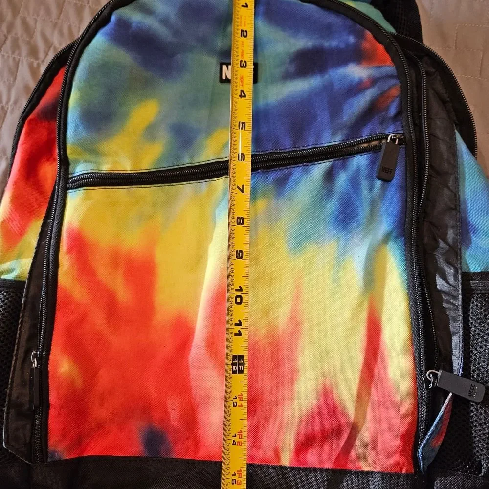 Neff Tie-Dye Backpack with Black Accents